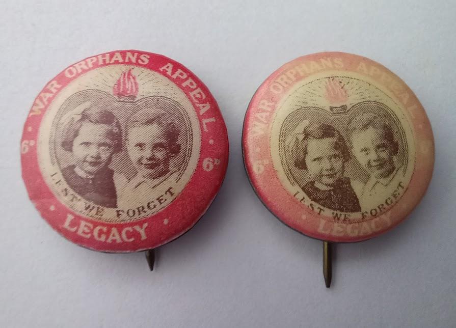 Fundraising Badge - War Orphans Appeal