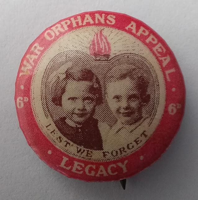 Fundraising Badge - War Orphans Appeal
