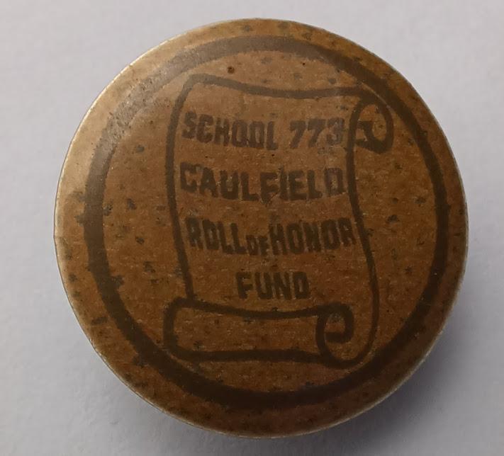 Fundraising Badge - Caulfield Roll of Honour