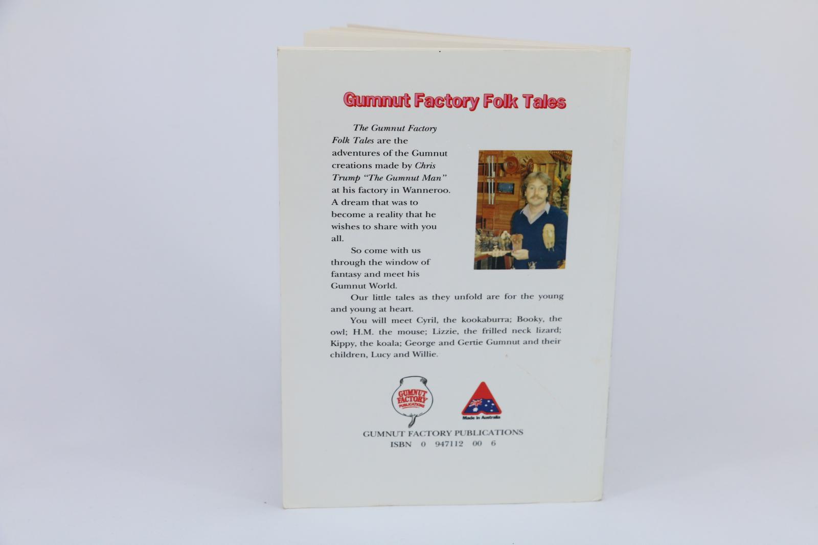 The back of the book with a picture of Chris Trump and a blurb