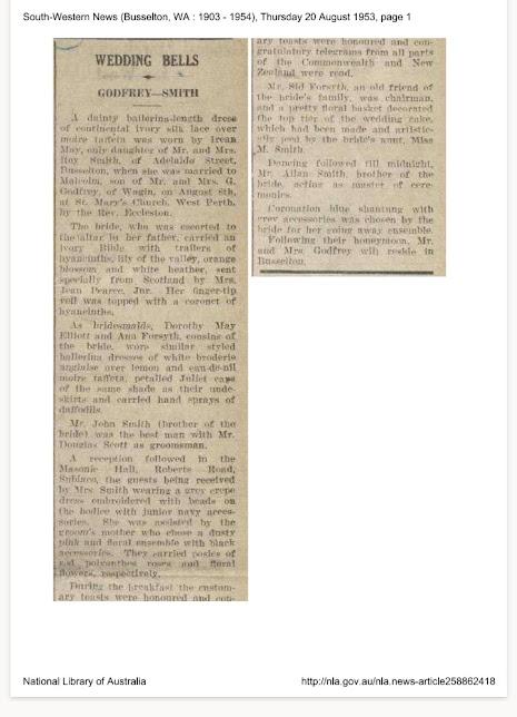 Godfrey's Wedding Article