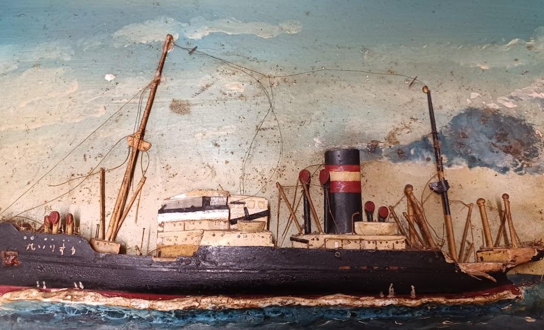 close of painting