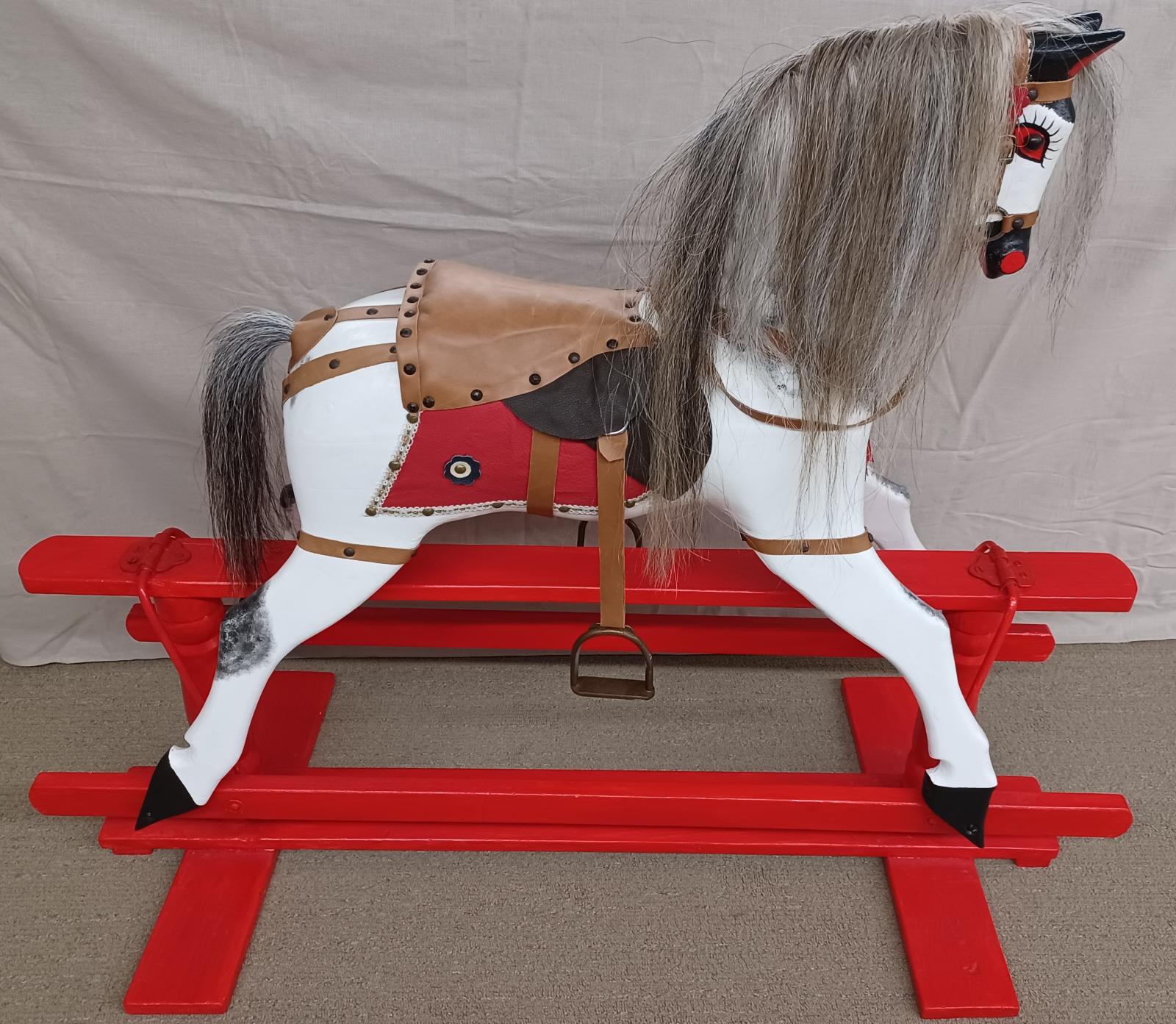 Rocking horse (red stand)