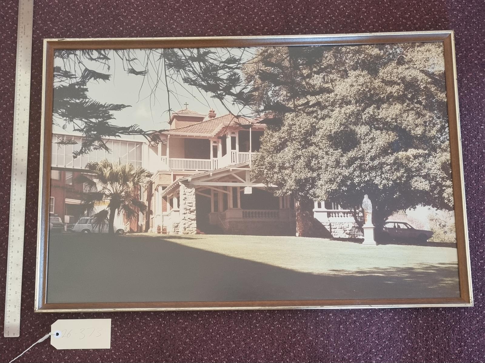 26-373 Large landscape photograph of Killowen House picture with scale and tag.