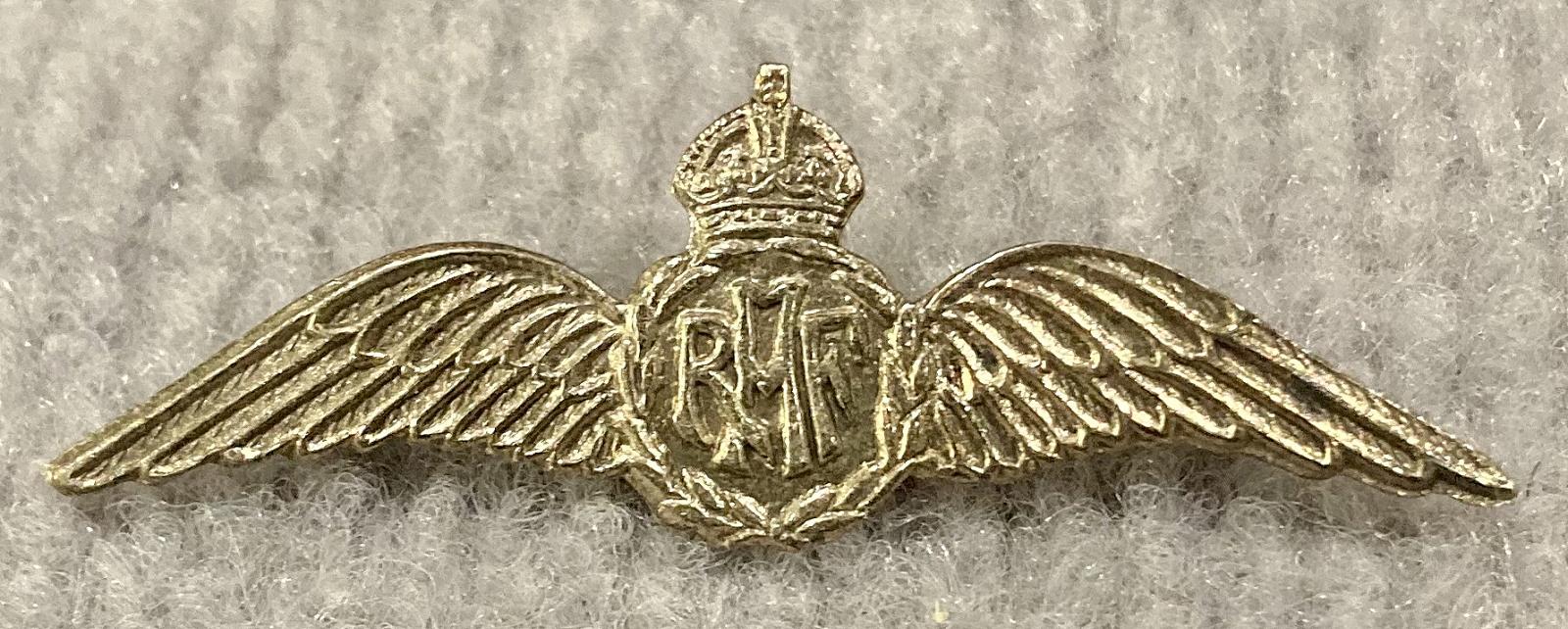 Royal Air Force sterling silver sweetheart brooch - 2