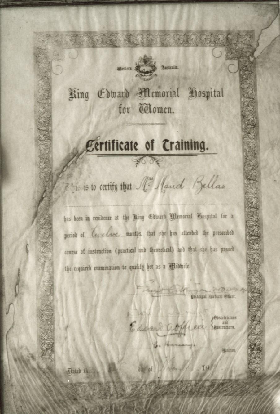Doctors certificate in training