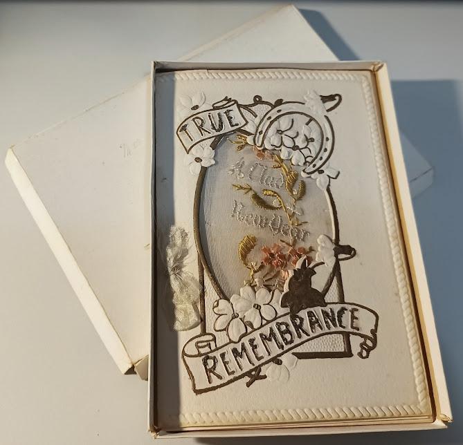 Greeting card and box