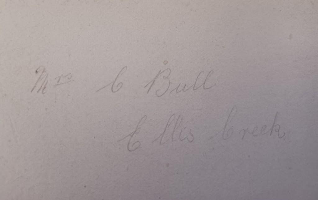 Handwritten name on Card Box