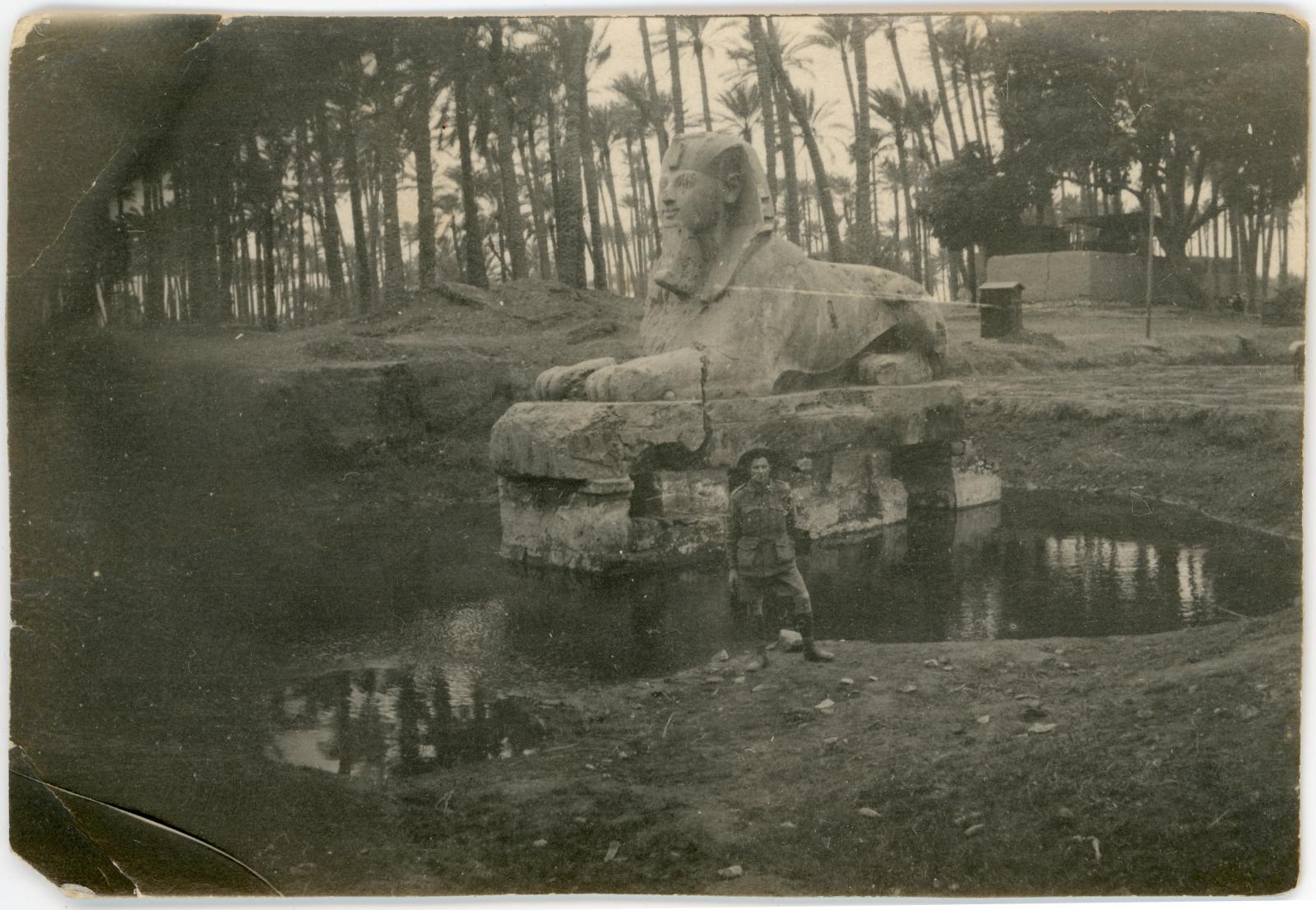 The Sphinx of Memphis & Australian Soldier.