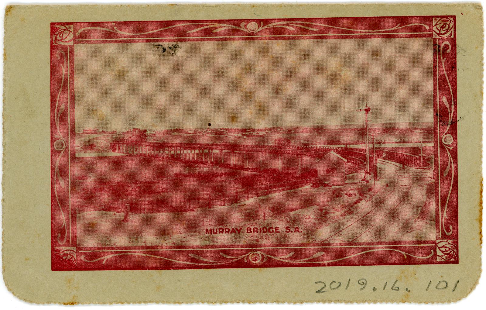 First World War Letter Card sent to Miss Vera VERGE from Barnard MOUCHEMORE
