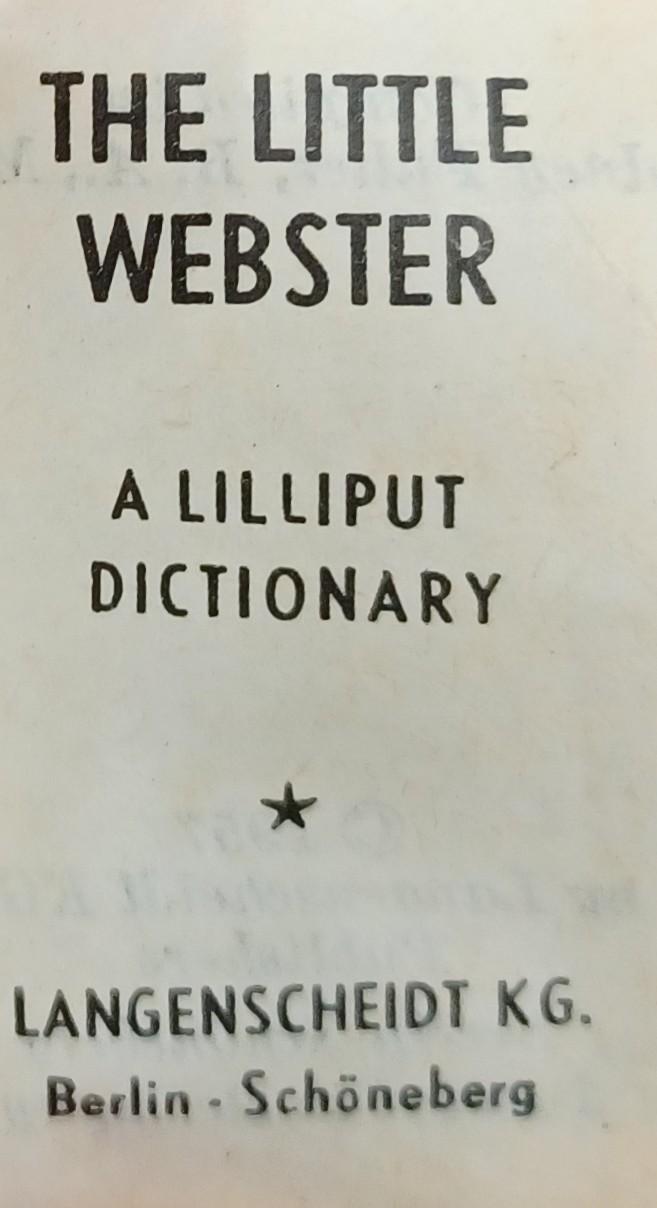 The Little Webster - AMP Society