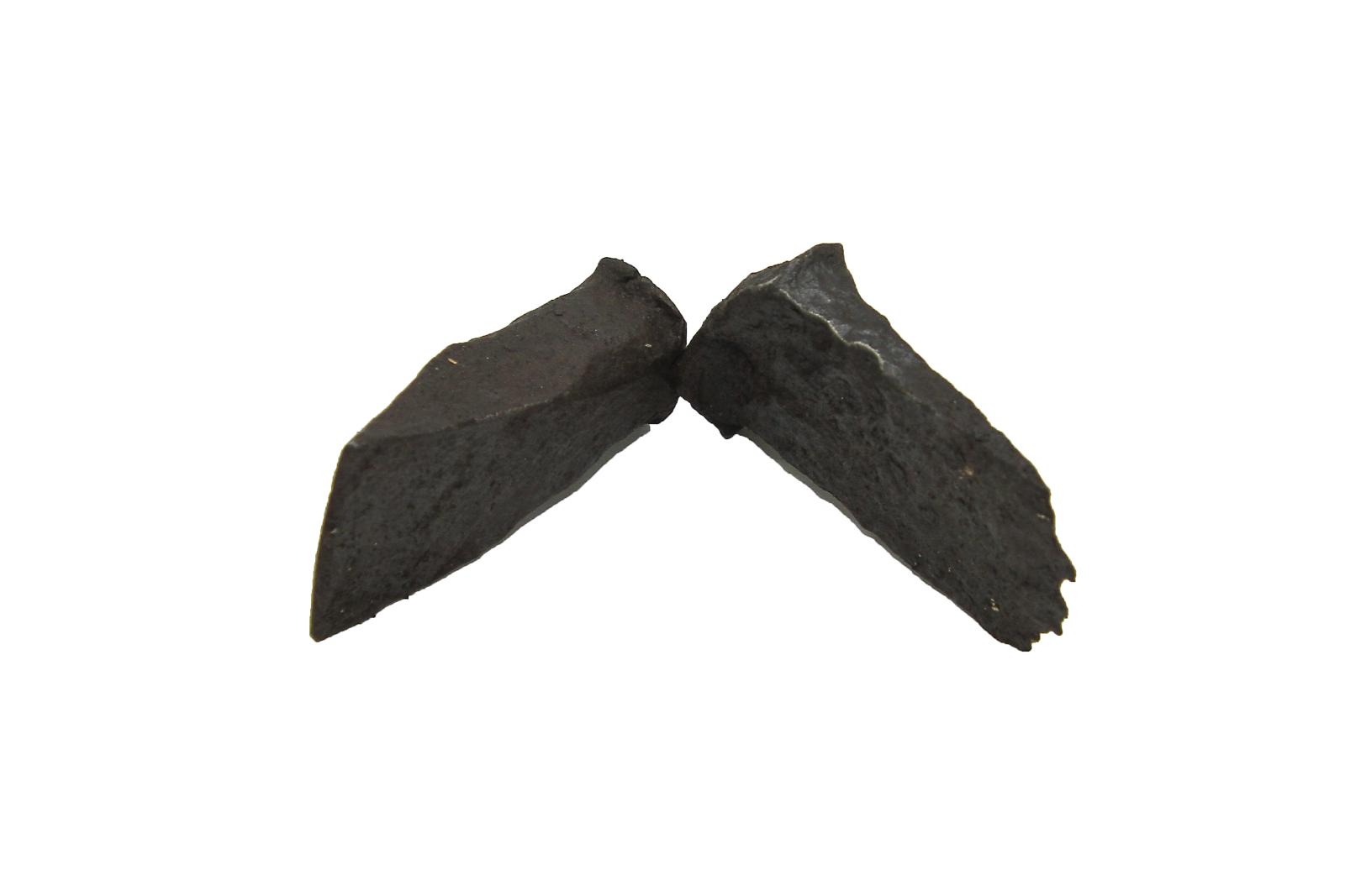 splitter heads x 2, top edge view