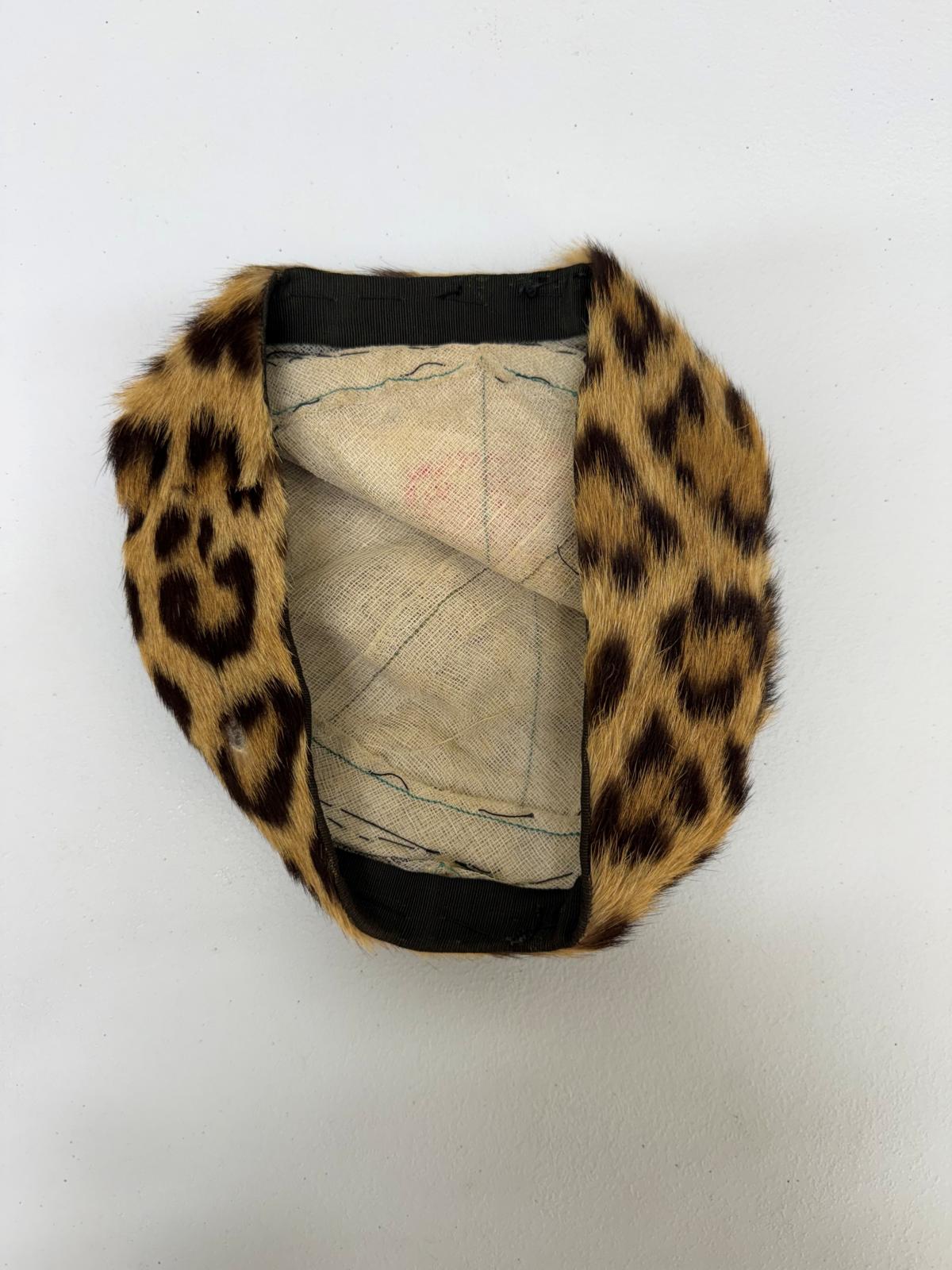 Leopard skin hat (inside)
