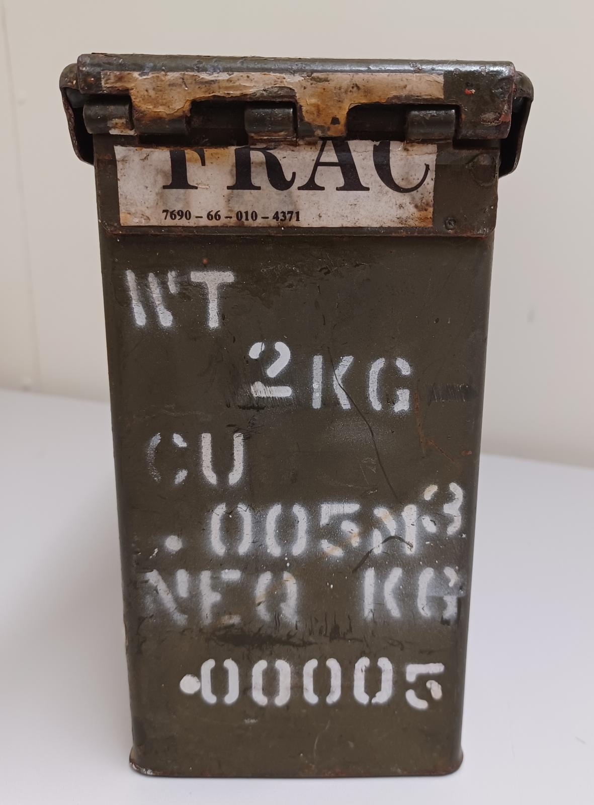 Ammunition Storage Container - side