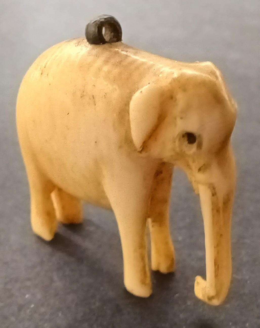 Miniature Ivory Elephant