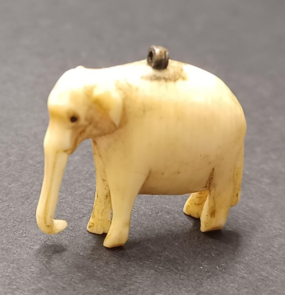 Miniature Ivory Elephant