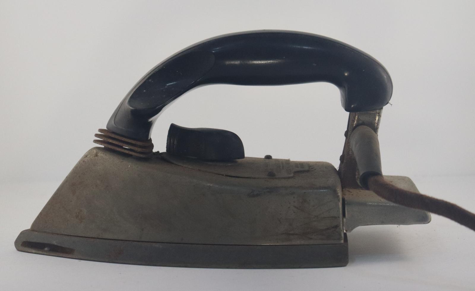 Side view of Iron