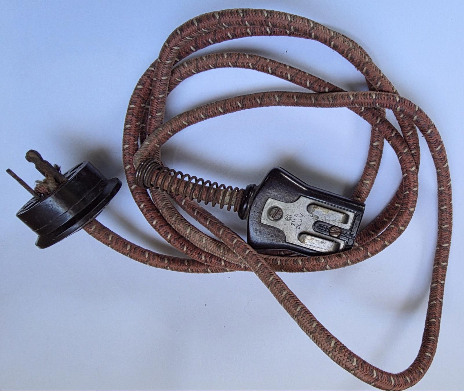Cord and electric plug details