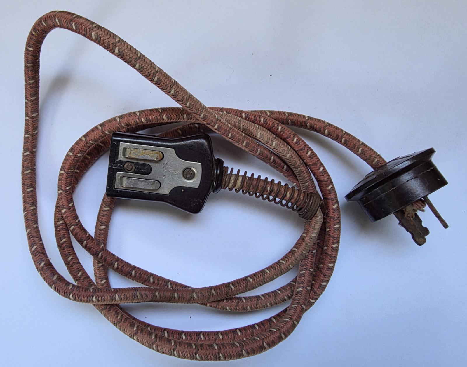 Cord and electric plug details