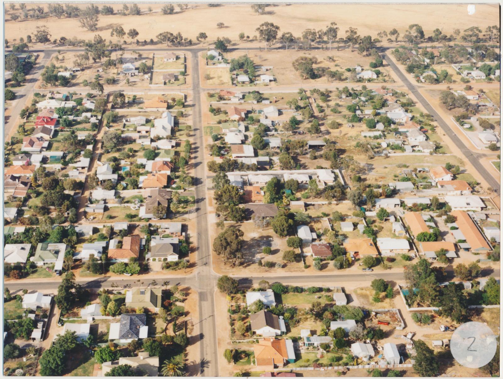 Back view Aerial Photograph of Katanning