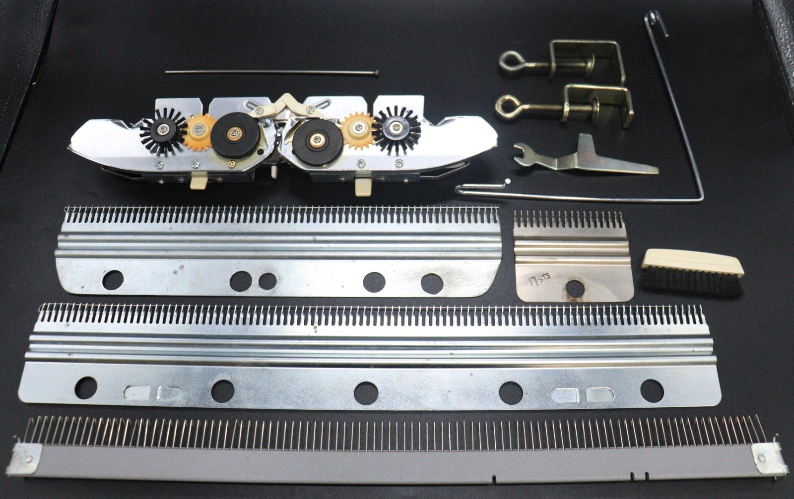 The spare/alternate parts for a BROTHER KH-892 Knitting Machine. 