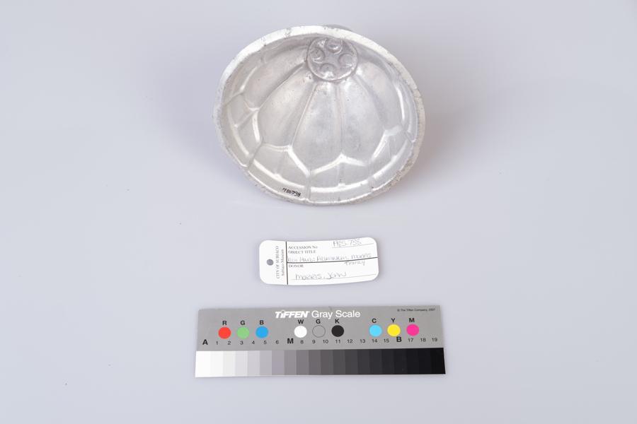 Aluminium jelly mould with colour card