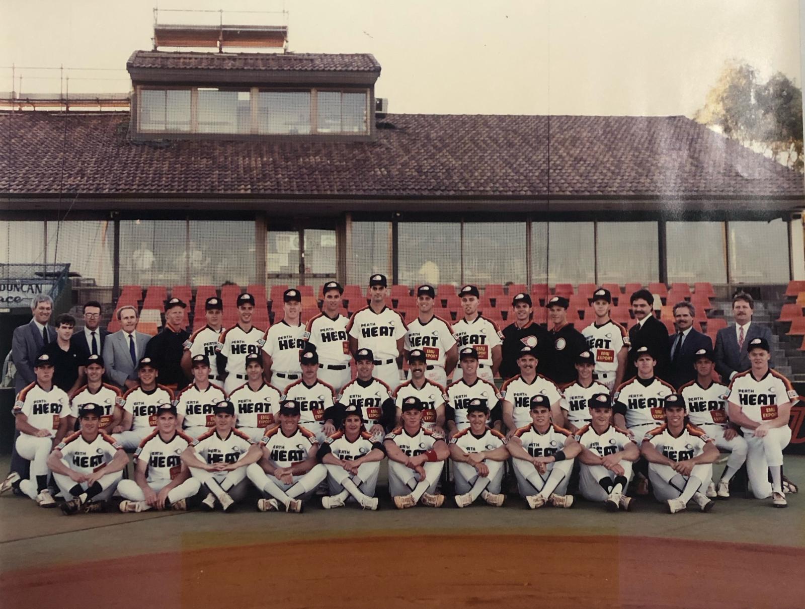 1990/91 Perth Heat Australian Baseball League champions