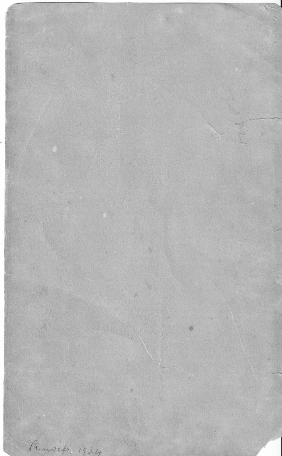 Handwriting at back of Prinsep sketch