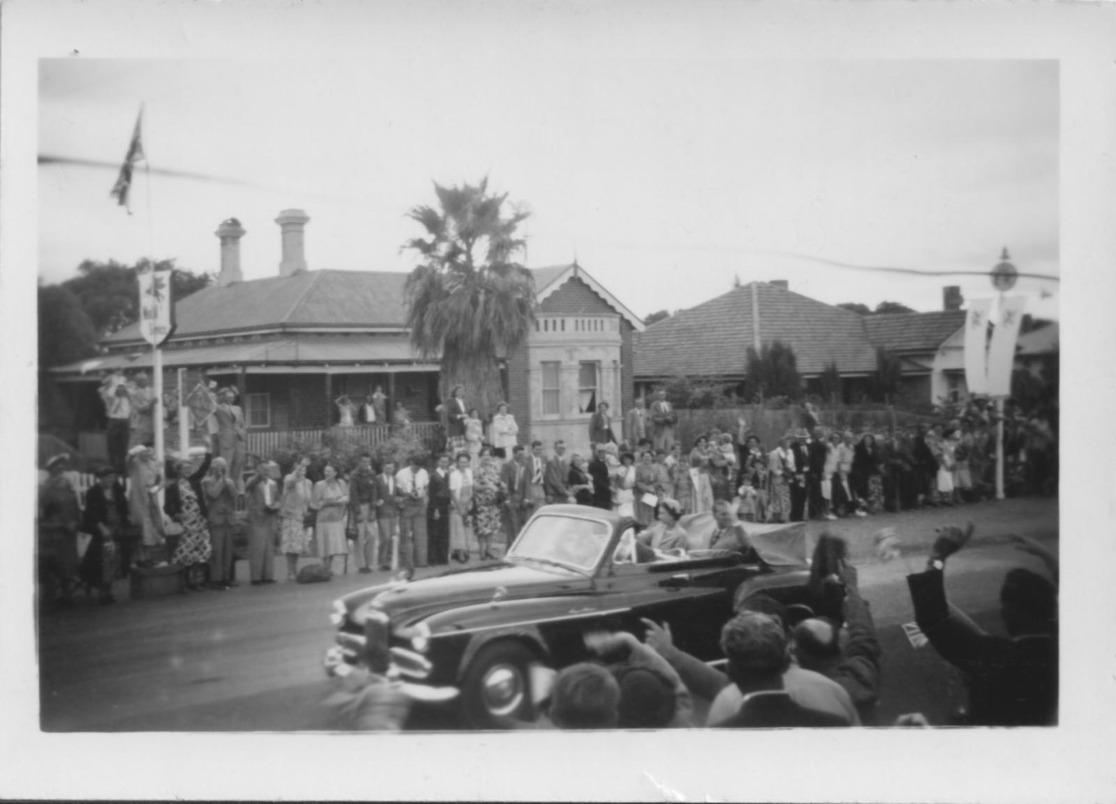 Parade through Busselton