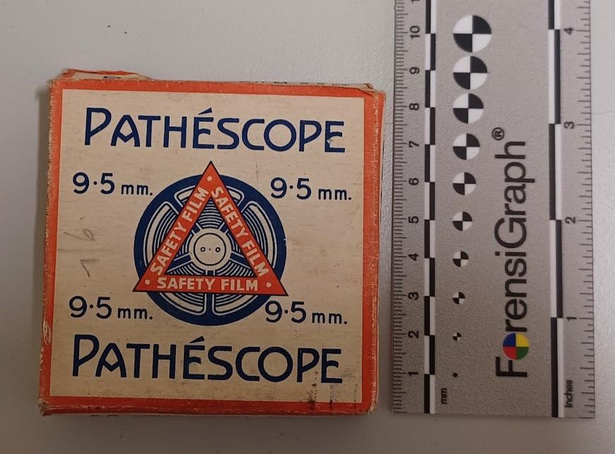 Pathescope box of film