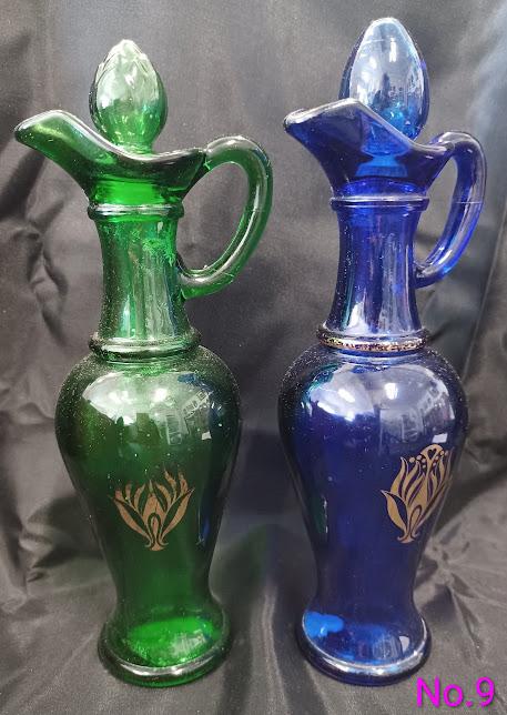 Avon - blue & green urns