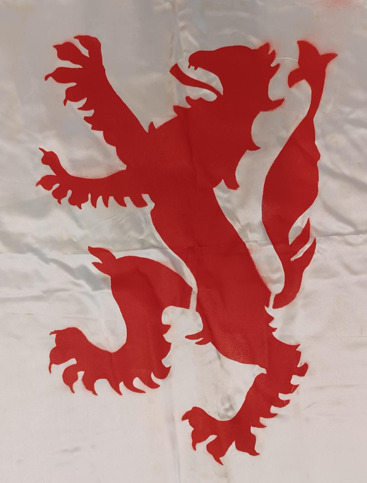 Emblem on banner