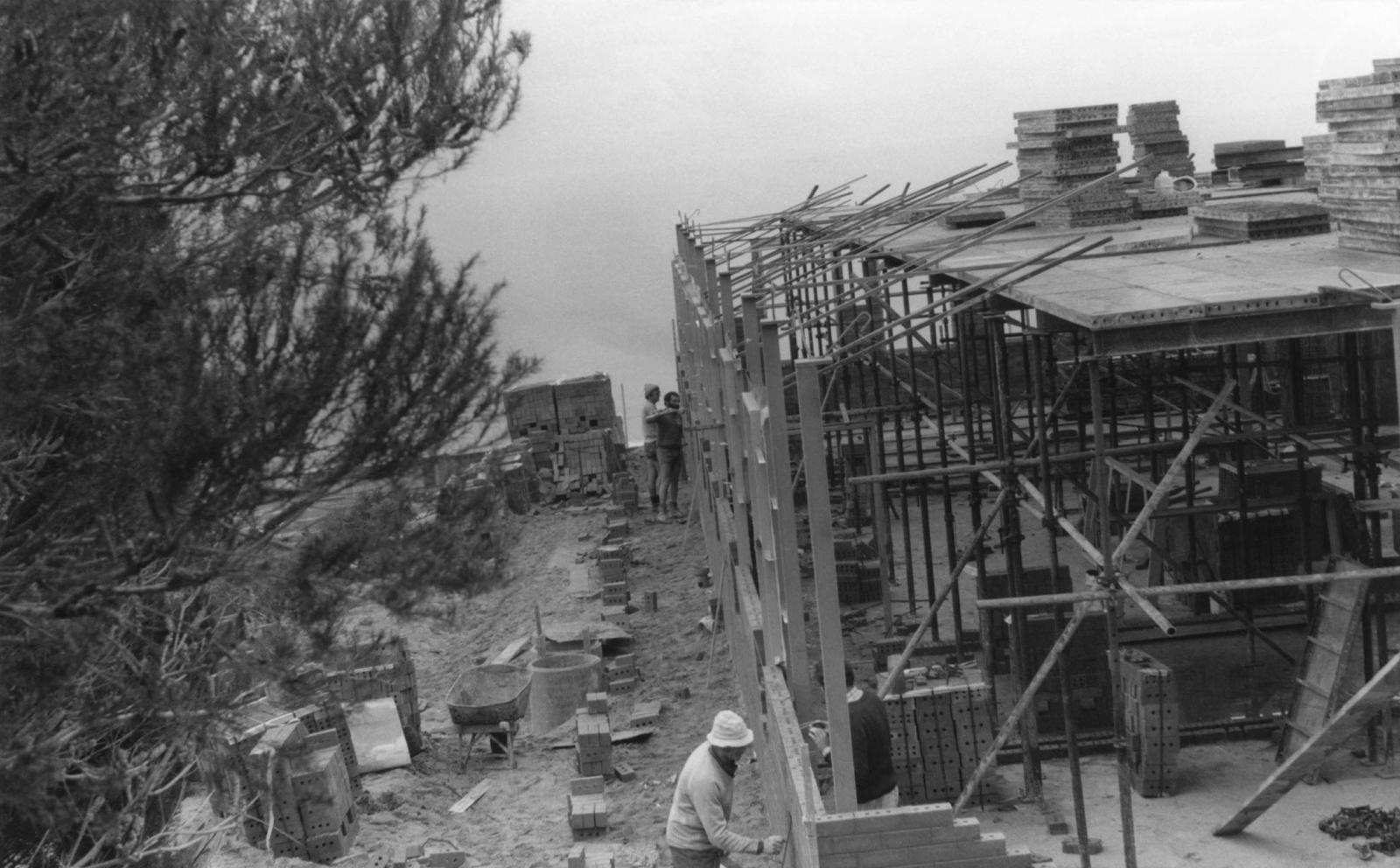 BSHS During The Construction Of The Gymnasium