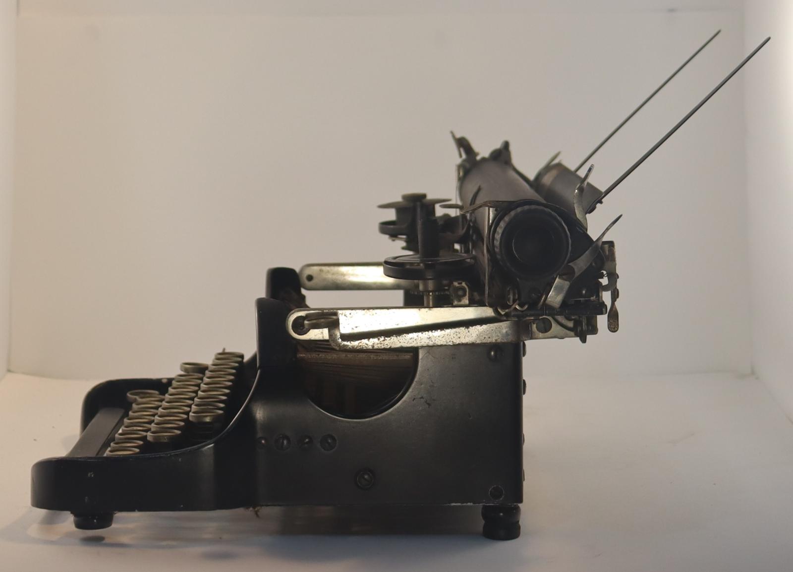 Side view of Corona Typewriter