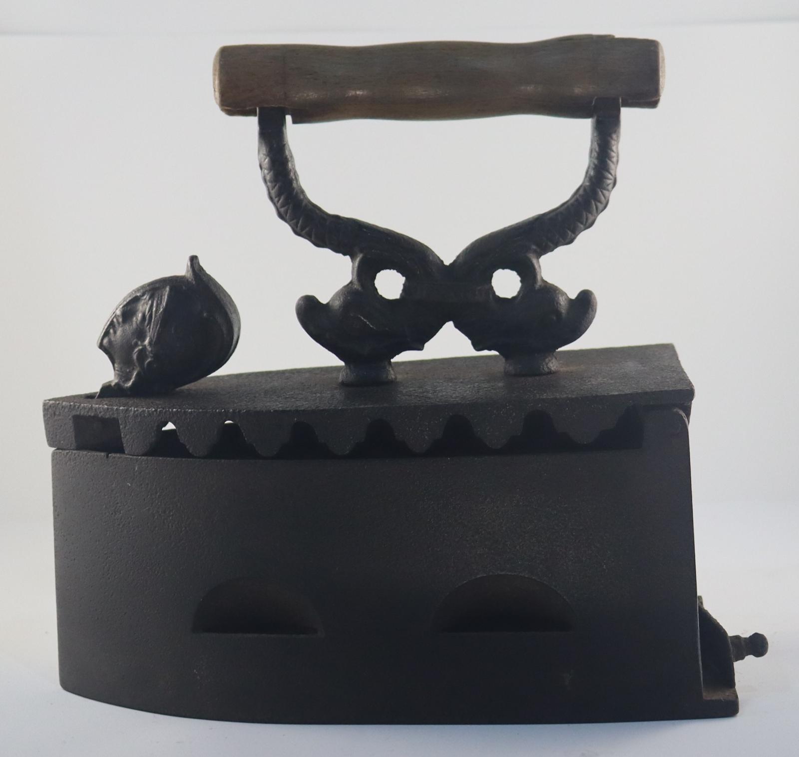 Side view of Coal Iron