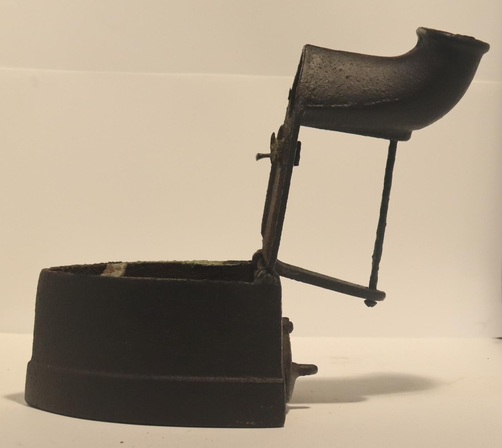 Open view of Box Iron