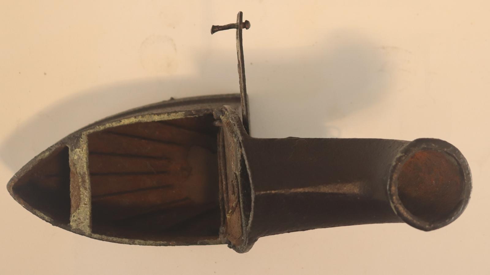 Inside view of Box Iron