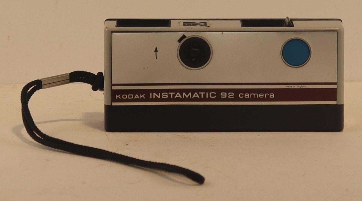 Top view of Kodak Instamatic 92 Camera