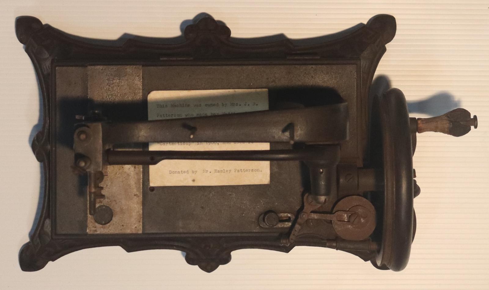 Top view of Sewing Machine