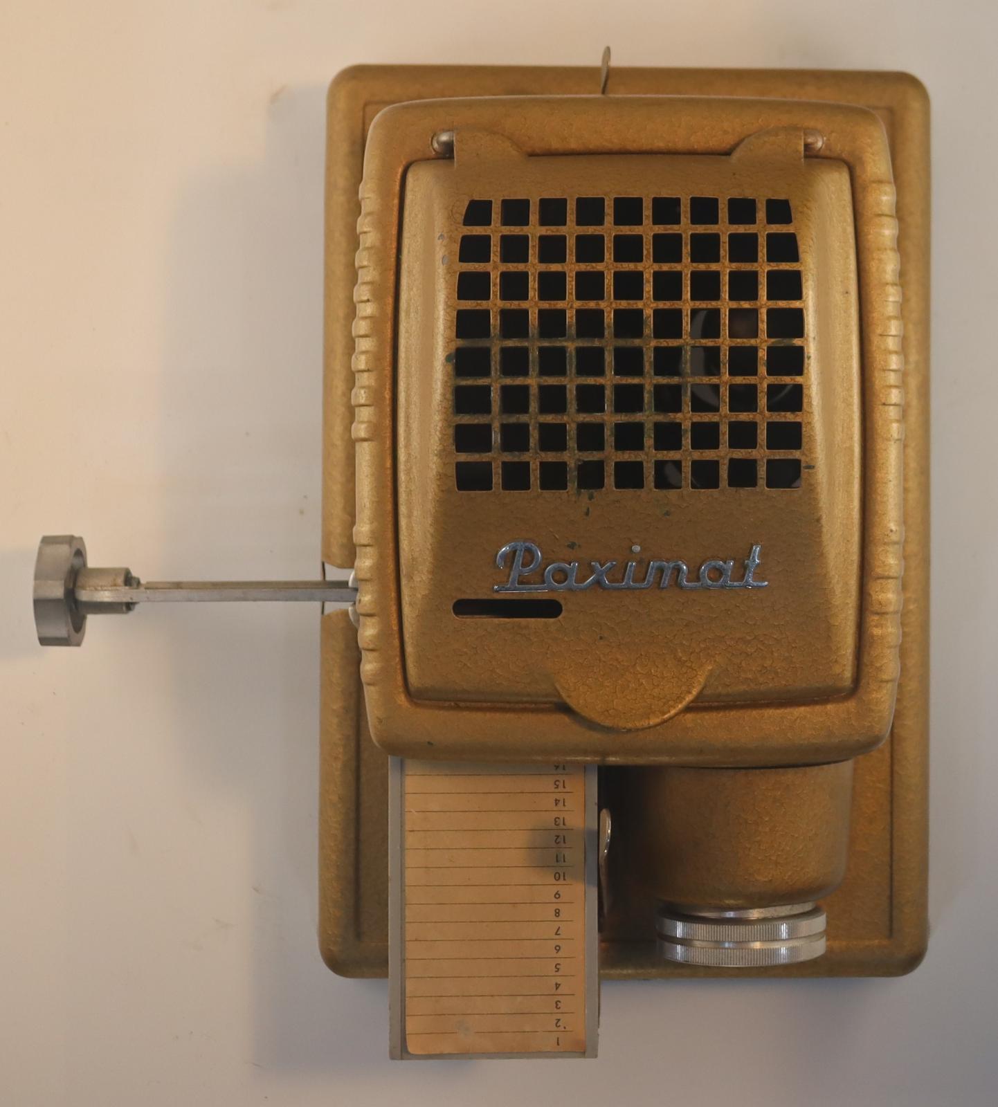 Top view of Slide Projector