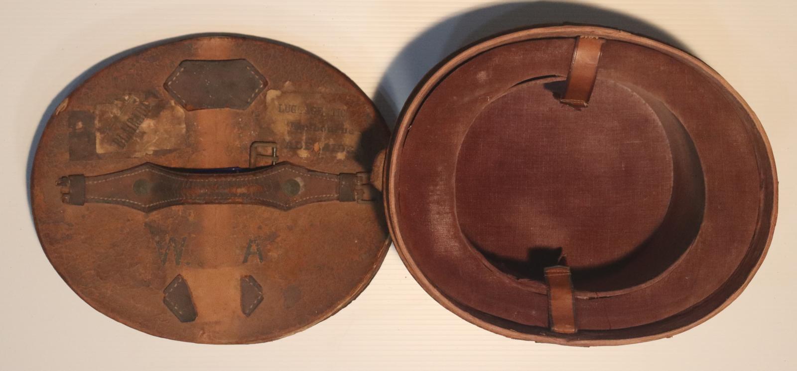 William Keith Adam's Top Hat Box and Lid