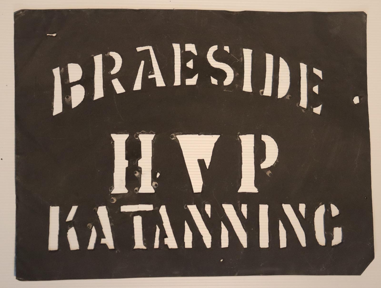 Tin Stencil