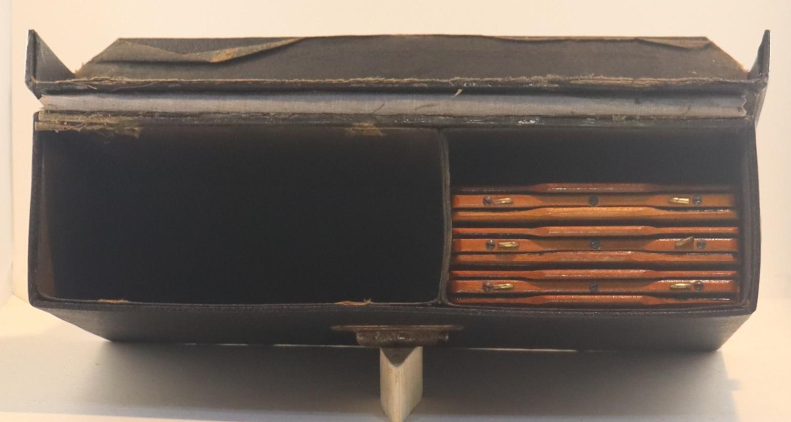Top open view of Century Company Camera Case