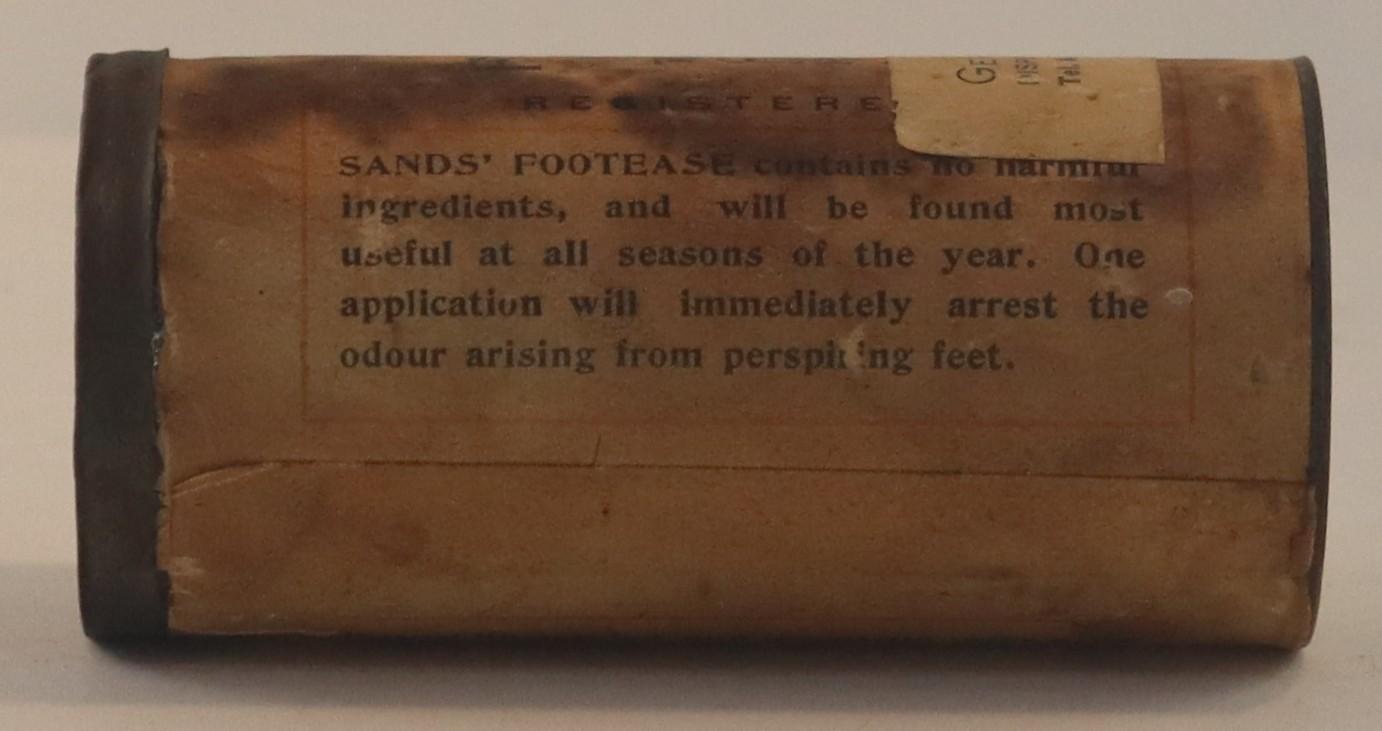 Side view of Sands Footease Tin
