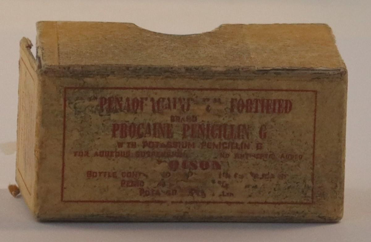 Top view of Penaquacaine Box
