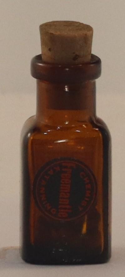 Back view of Alophen Pill Bottle