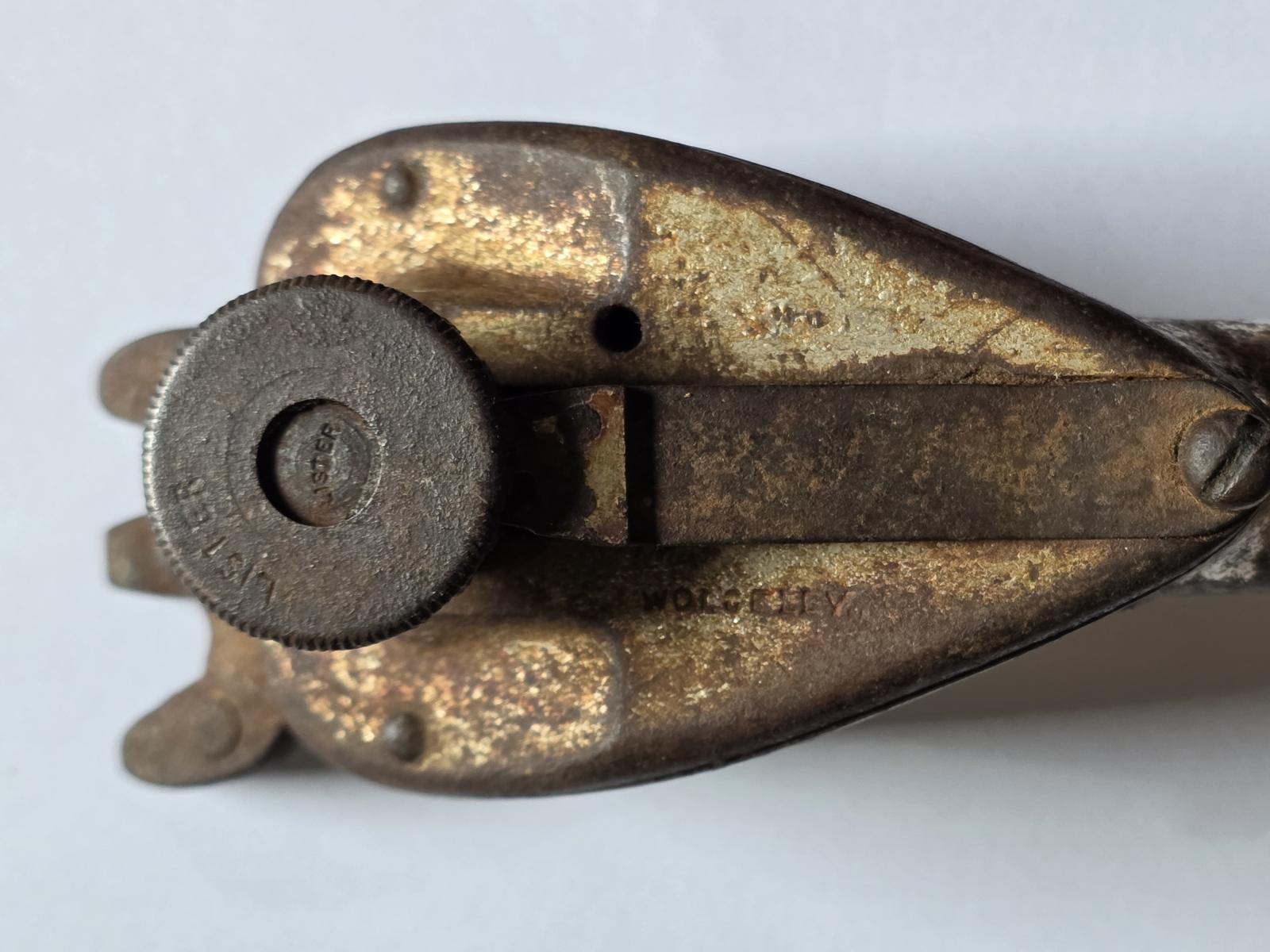 Top view of Shearing Hand Piece