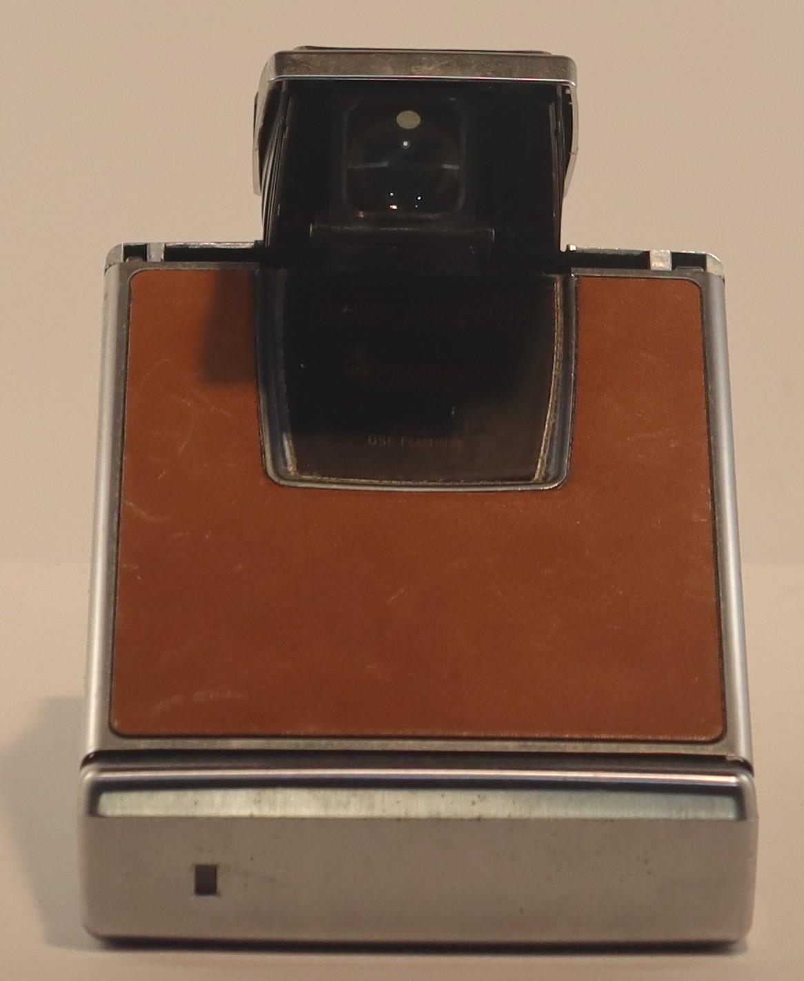 Back view of Polaroid SX-70 Land Camera