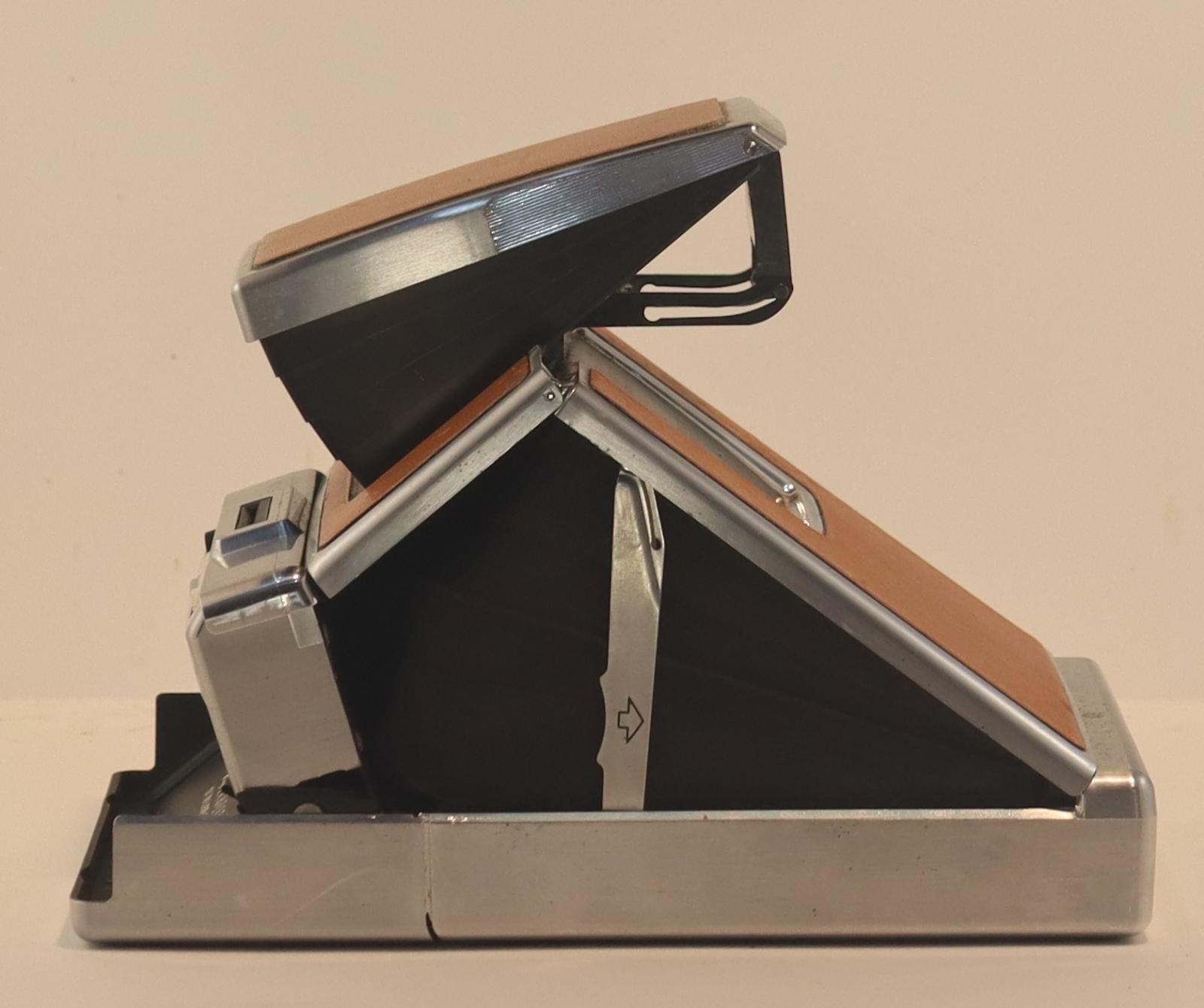Side view of Polaroid SX-70 Land Camera