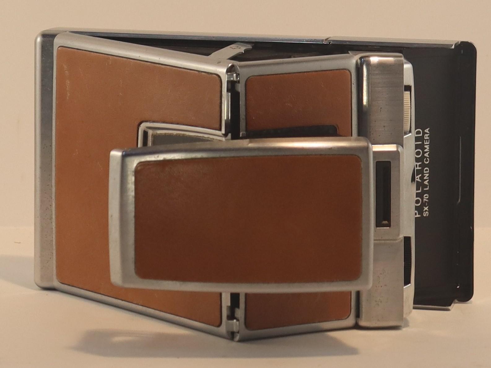 Top view of Polaroid SX-70 Land Camera